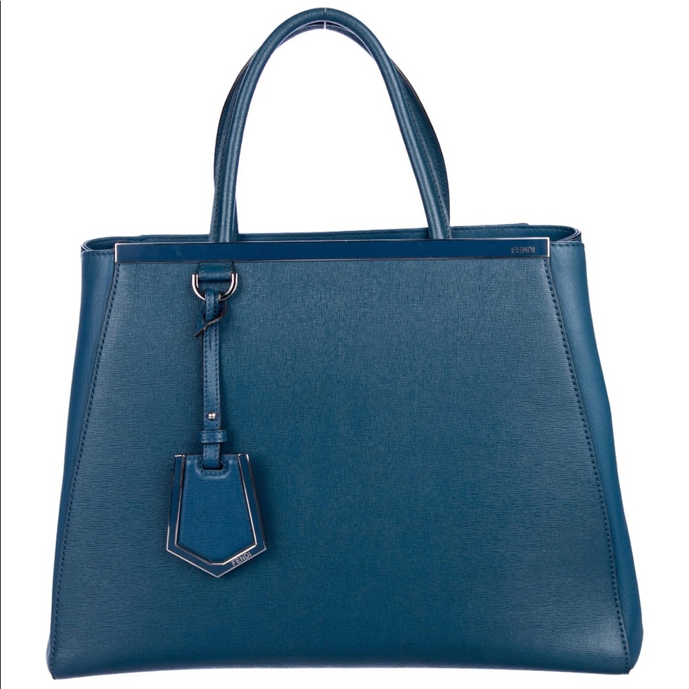 Fendi Saffiano Medium 2Jours tote